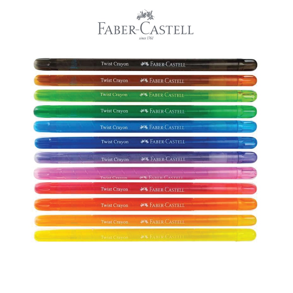 

K7Z FABER-CASTELL TWIST CRAYON SET 12 GQX