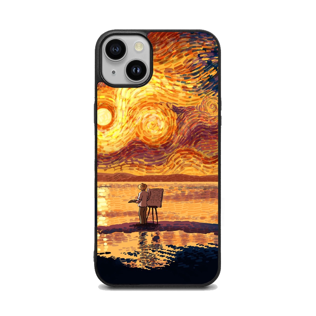 Case Casing Softcase Cover Iphone 14 13 12 11 X Xs Xr Pro Max Plus Mini Van Gogh Painting BG0877