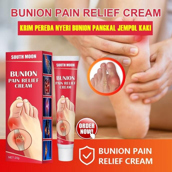 Salep Bunion Pain Relief Cream Pereda Nyeri Sendi Bunion Jempol Kaki