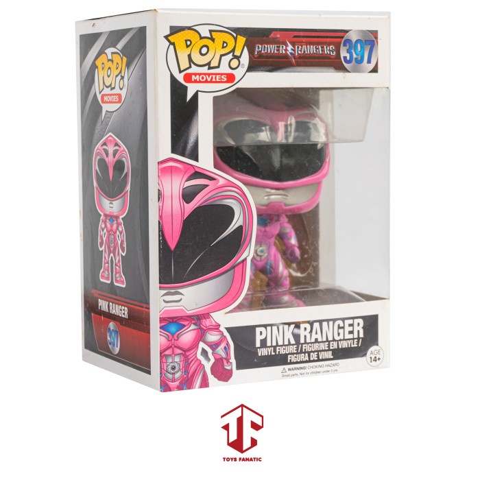 HOT SALE FUNKO POP POWER RANGERS - PINK RANGER #397 TERLARIS