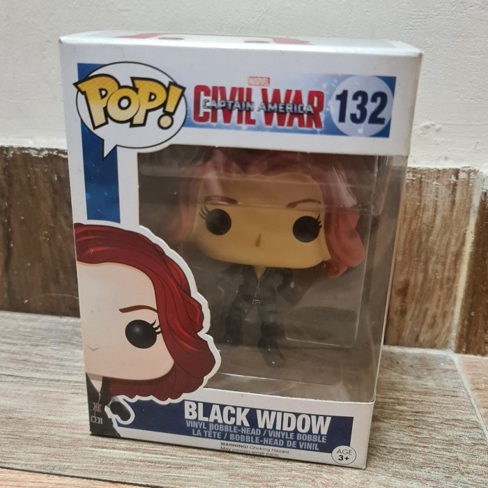 HOT SALE FUNKO POP CIVIL WAR BLACK WIDOW TERBARU