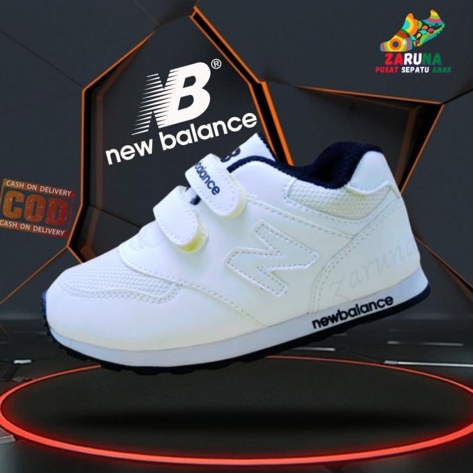 PROMO Sepatu Anak Laki Cowok Cewek Perempuan Sneakers Putih Polos