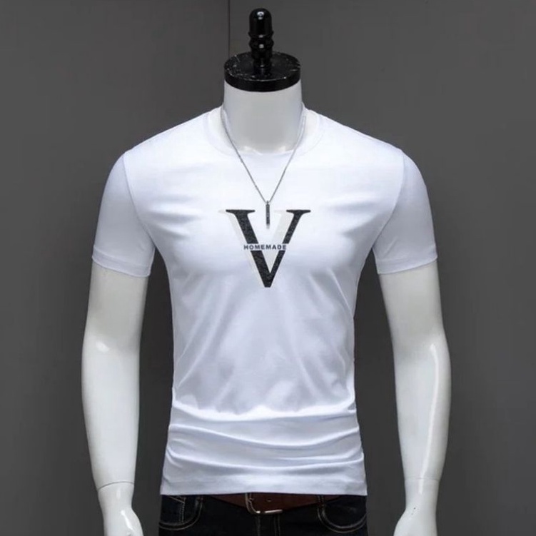 TERBARU. kaos bahan spandek / kaos street / sablon digital / bahan Kombed / incerun / kaos pria dist