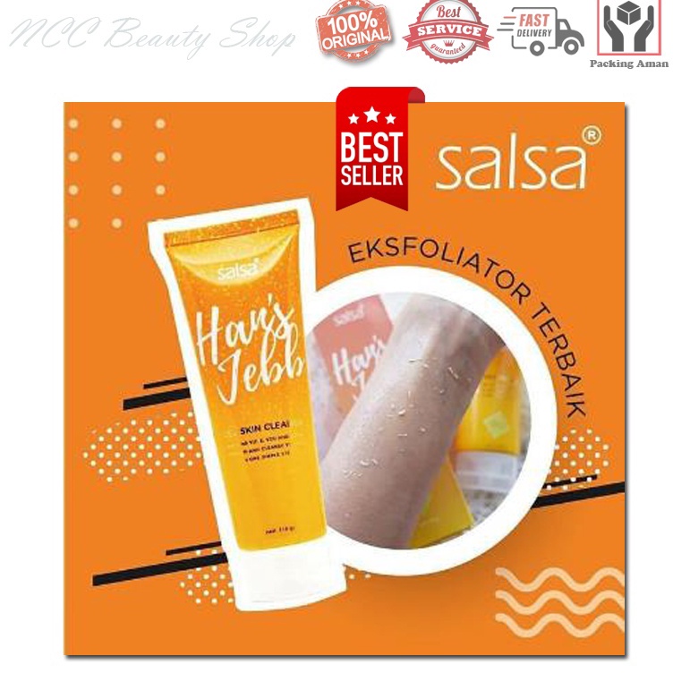 DLKJ-80 [HALAL] * NCC * Salsa Hansjebb - Salsa Hans Jebb - Gel Penghilang Daki - 110 gram B-5