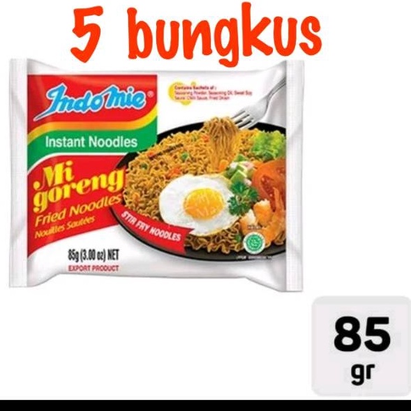 

KYQD1412 Terbaru day Indomie Mie Goreng Special 85 gr - 5 pcs bundle