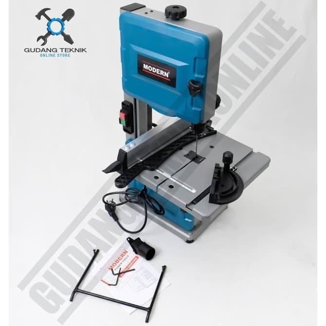 Modern Mesin Band Saw Modern M-621 Gergaji Kayu Ukir Bandsaw 8 Inch
