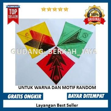 {{{{}}] Layangan aduan /layang-layang Mainan Tradisional - Motif Random