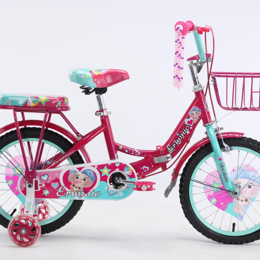 sepeda Lipat anak Perempuan 16 Mini ERMINIO