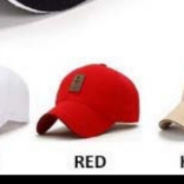 Topi TOPI BASEBALL / BASEBALL CAP EDIKO - Merah(X1T1) Topitopi pantai topi wanita korean style topi 