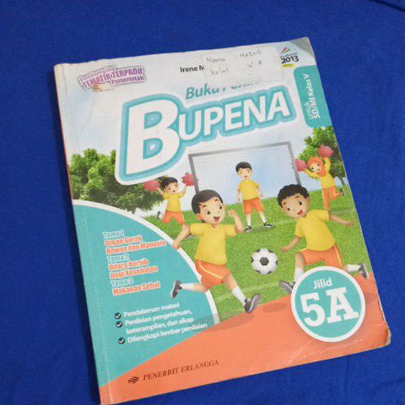 BUPENA JILID 5A untuk SD KELAS 5 / V erlangga