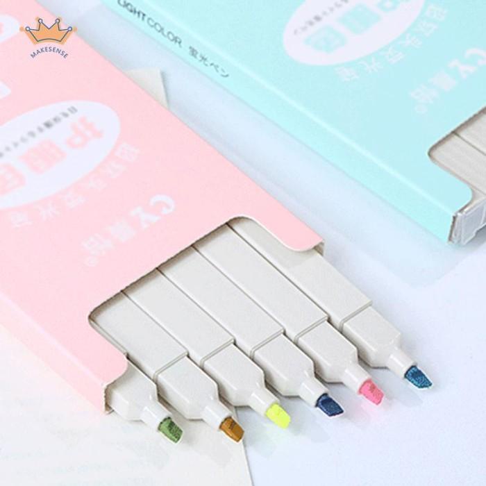 

MULTICOLOR PENA STABILO SISWA 6PCS/SET STABILO / HIGHLIGHTER PASTEL 6