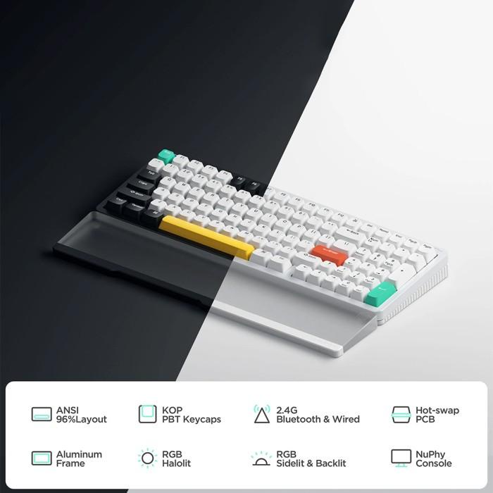 NUPHY HALO96 / HALO 96 RGB WIRELESS MECHANICAL GAMING KEYBOARD