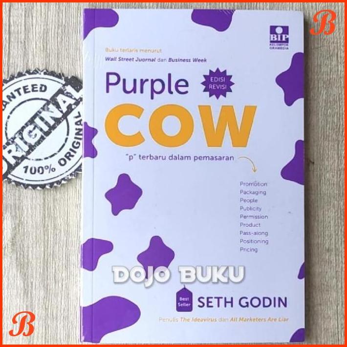 

BUKU PURPLE COW BY SETH GODIN | DJB