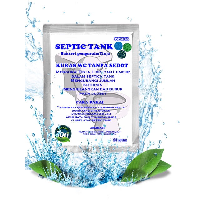 Bakteri Septick Tank/anti sedot WC/pengurai tinja