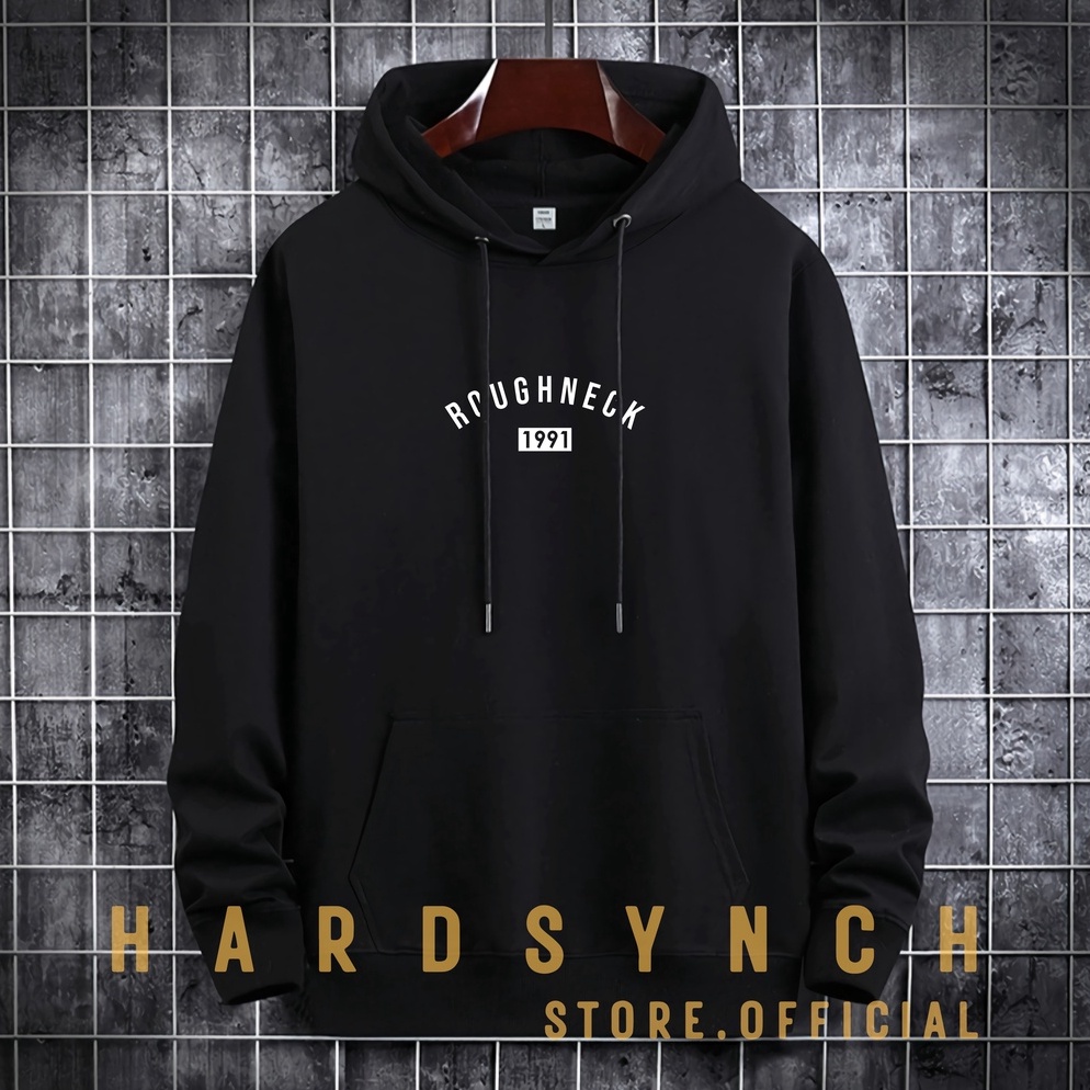 SIAP KIRIM. Sweater Hoodie Roughneck 1991 Unisex ( Pria & Wanita ) Premium Quality S-XXL Cotton Flee