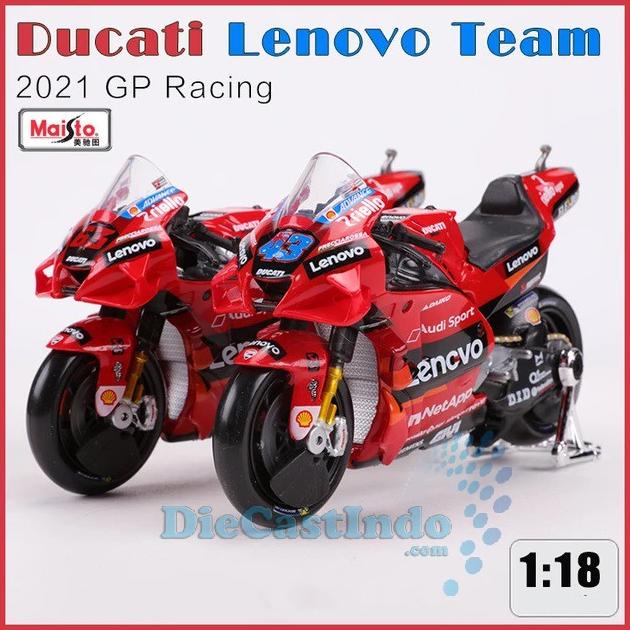 Maisto MotoGP DUCATI Desmosedici Lenovo Team Skala 1:18