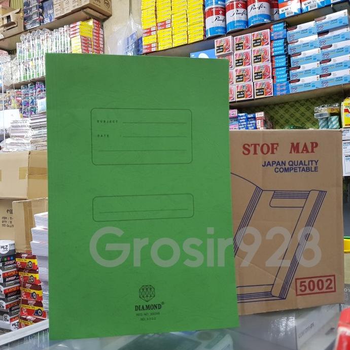 

6,6 Stopmap / Map Folder Folio Diamond 500 Hijau (Isi 50 Lembar)