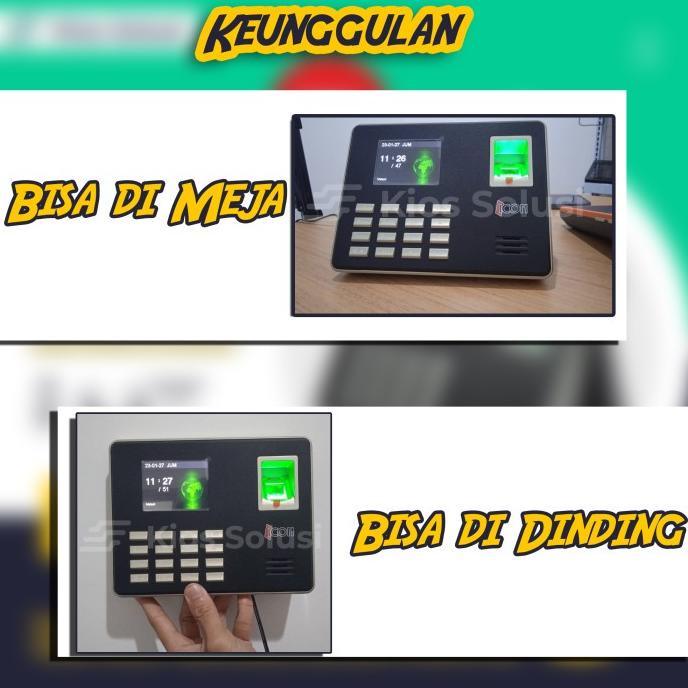 Mesin Absensi | Fingerprint | ICON 16 | Absen Terlaris