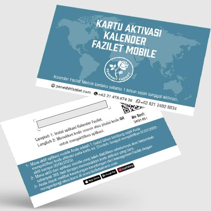 

6,6 Kartu Aktivasi Kalender Fazilet Mobile