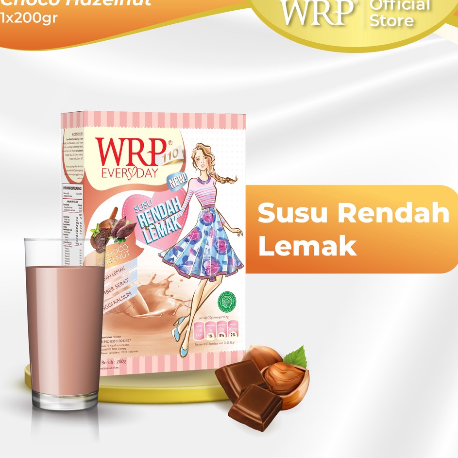 

GPWC6247 COD WRP Low Fat Milk Choco Hazelnut 200G