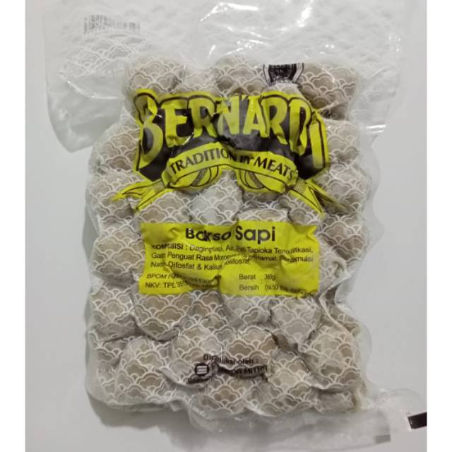 

Bernardi Bakso Sapi Kecil 50Pcs