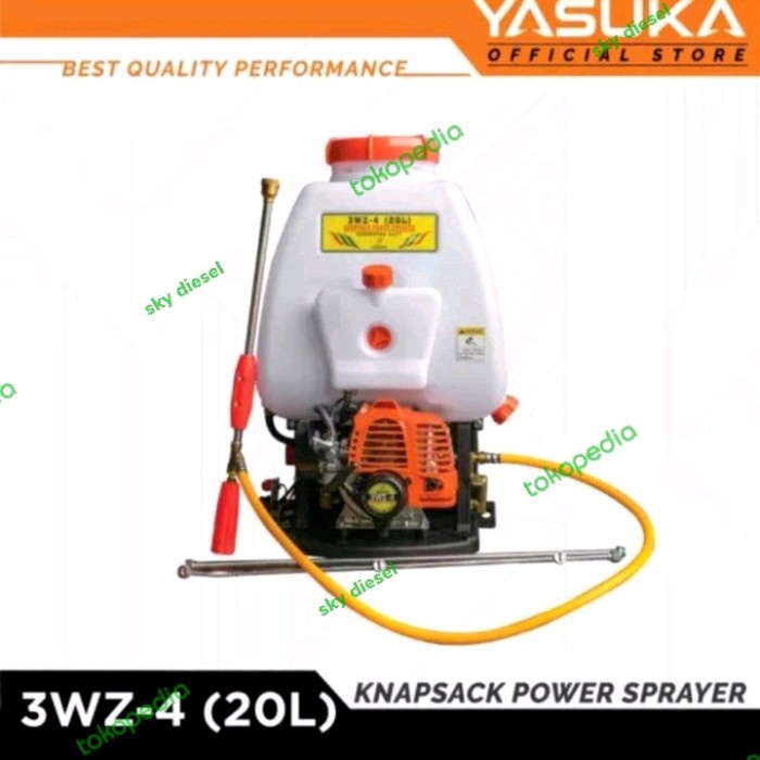 Sprayer mesin Semprot hama YASUKA 3WZ-4 20 liter 2tak power sprayer