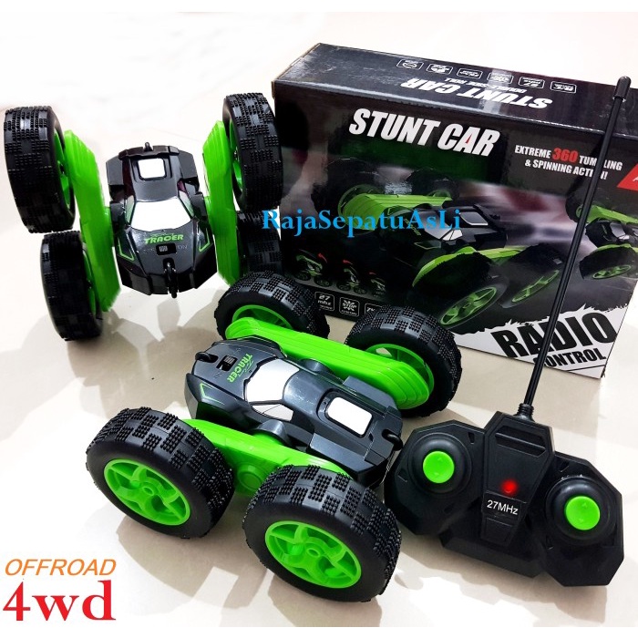 FLIP STUNT CAR Ardiles Ori Mobil RC RADIO CONTROL dijual tanpa baterai