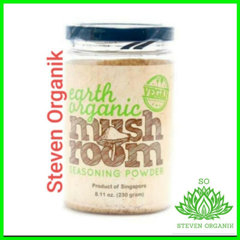 

Earth Organic Mushroom Seasoning Powder 200 G/ Kaldu Jamur