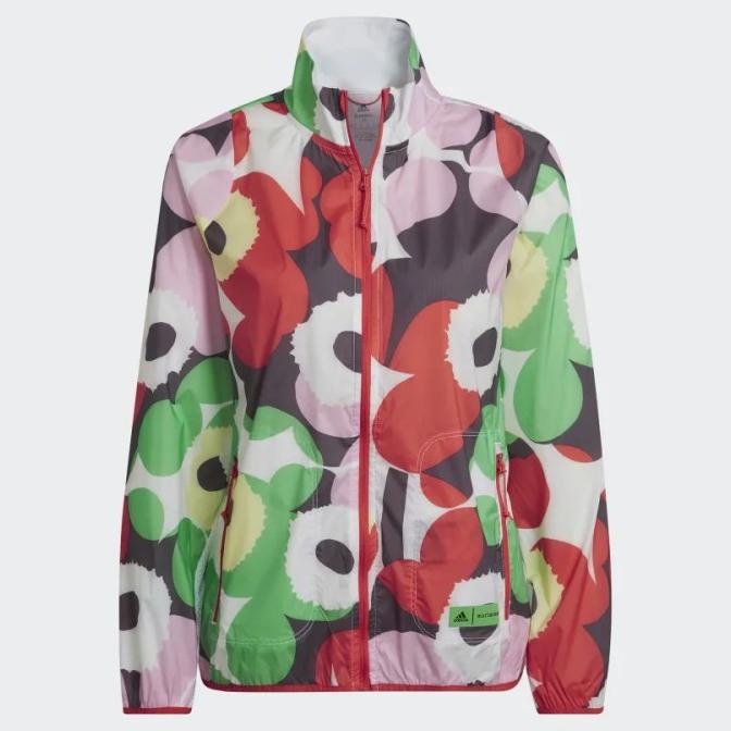 Adidas x Marimekko Running Jacket Original Jaket Trail Run Wanita
