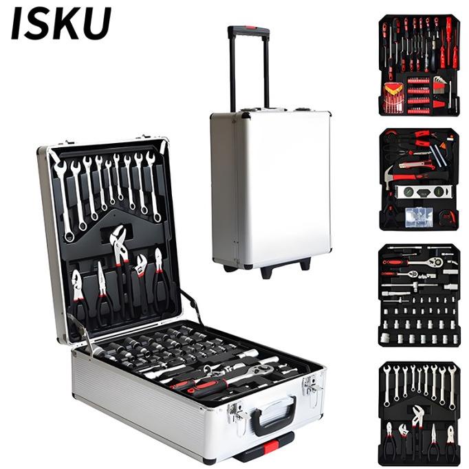Tool Kit 187 PCS Perkakas Bengkel Dan Rumah Koper/Koper Set Perkakas