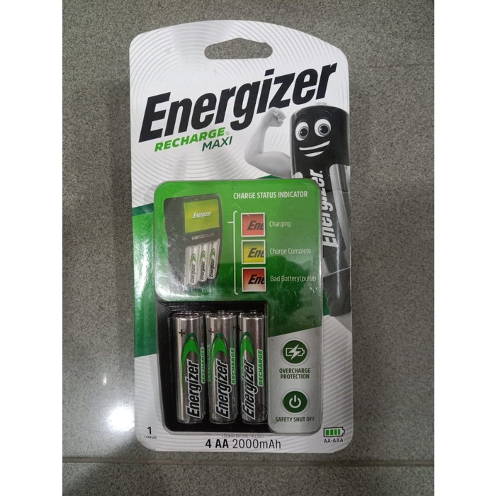 Charger/Casan Batu Baterai Energizer