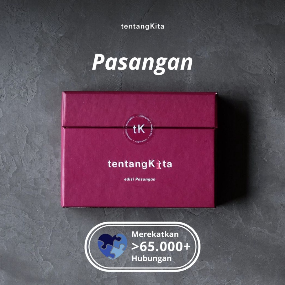 Murah.. tentangKita - edisi Pasangan I Permainan Kartu Pacaran I  Permainan Kartu Obrolan Pasangan I
