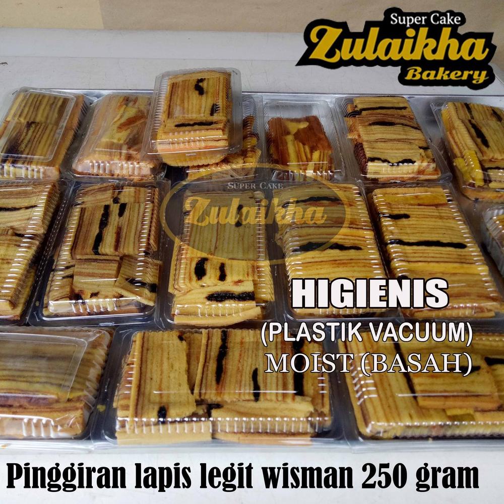 

Murah Pinggiran Kue Lapis Legit Wisman 250 Gram Glt634