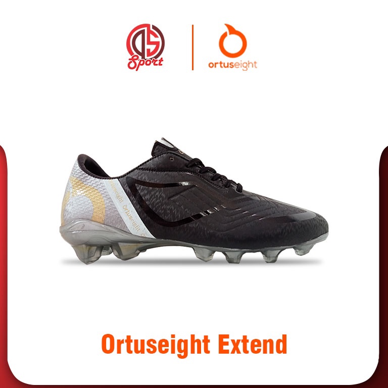 Terlaris.. Sepatu Bola Ortuseight EXTEND FG Silver Ortred White Komponen Original Ortus