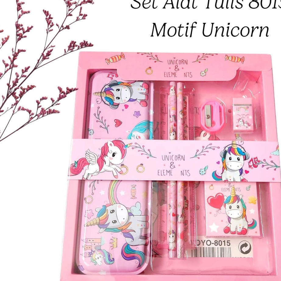 

冬 XX 93102 8015 Paket alat Tulis + kotakpensil / Souvenir Ulang Tahun ATK Set Anak karakter Terbaru 冬