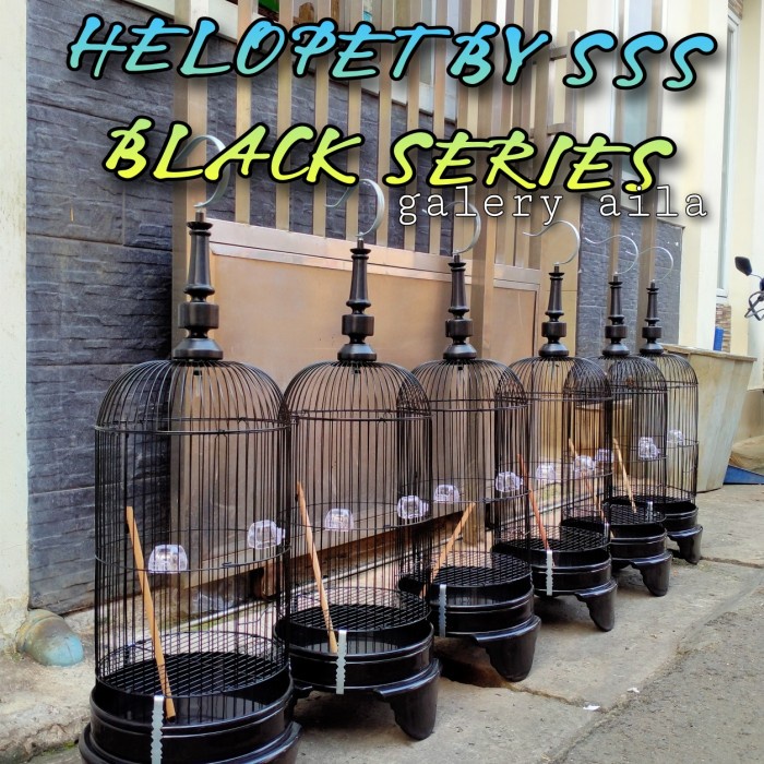 sangkar pleci helopet sss pvc tebal