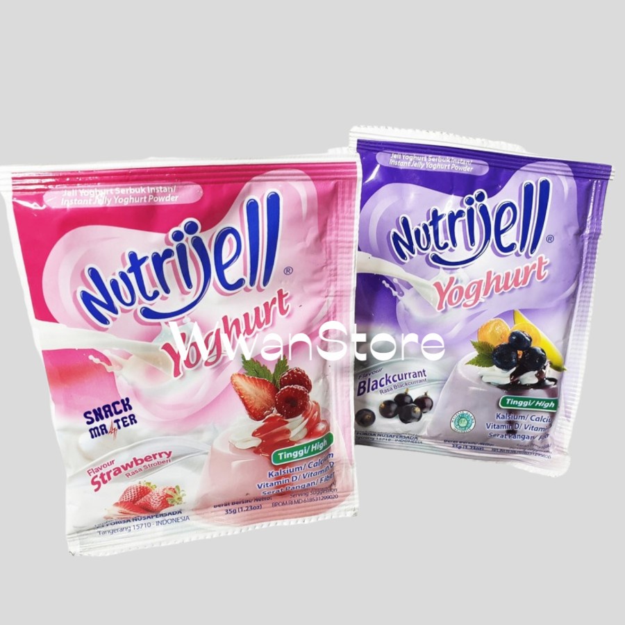 

Nutrijell Yoghurt. 25gr All Variant