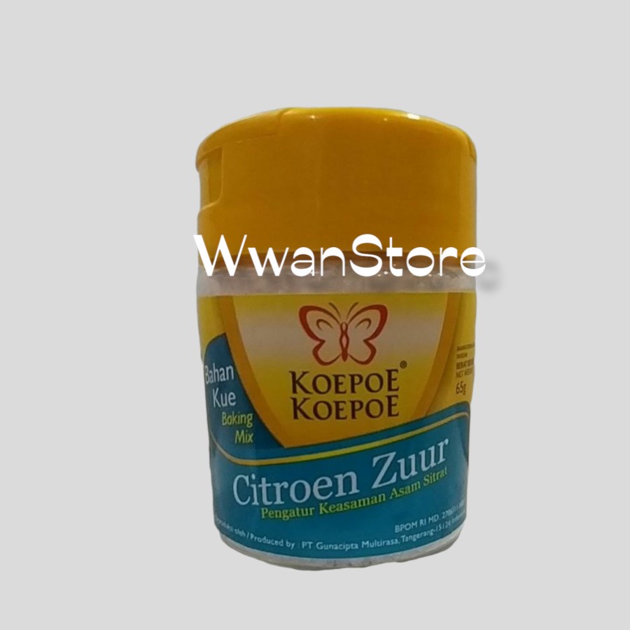 

Koepoe Koepoe Citroen Zuur 65gr