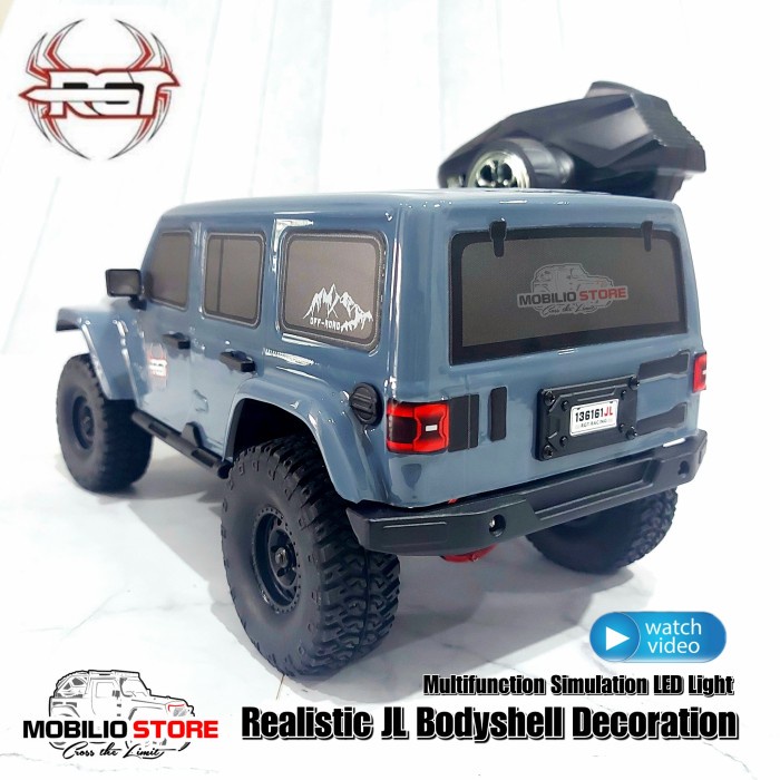 RC RGT 136161 JL RTR OFFROAD ROCK CRAWLER 1/16 SCALE 2.4 GHZ HSP 4WD ORIGINAL