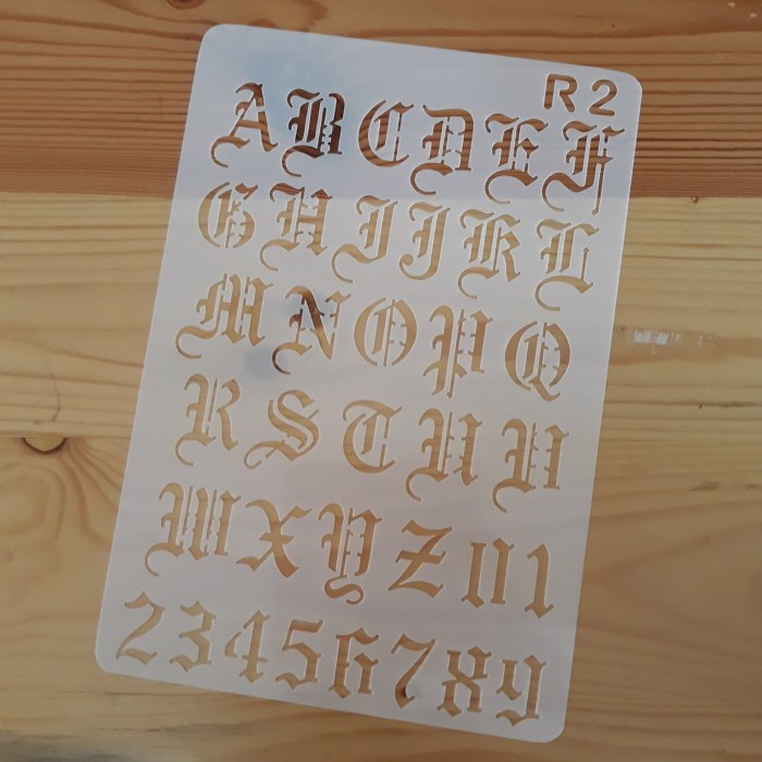 

Best Seller Stencil - Roman Alphabet