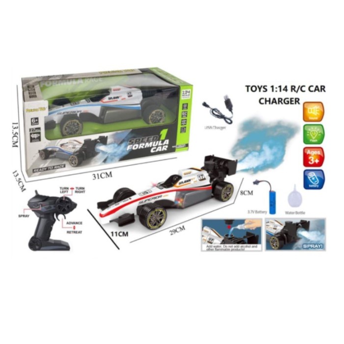 Mainan Anak SPEED FORMULA CAR RC Ferrari F1 Remote Control Fomula One