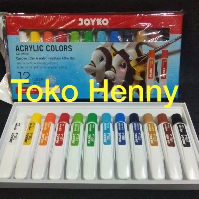 

Titi Cat Acrylic 12 Warna