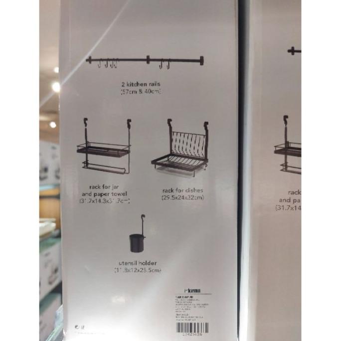 Welford Rak Dapur Informa / Kitchen Railing Set / Rak Gantung Bumbu Fadhilja