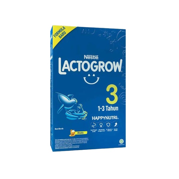 Promo Harga Lactogrow 3 Susu Pertumbuhan Madu 750 gr - Shopee
