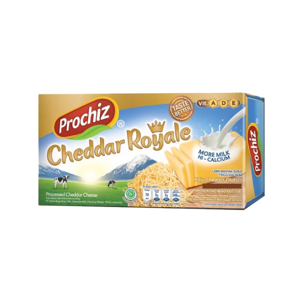 

PROCHIZ PROC CHEDDAR CHEESE ROYALE 160 GR - KEJU