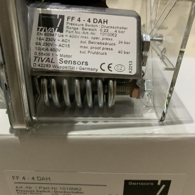 Tival Pressure Switch Ff 4 4 Dah