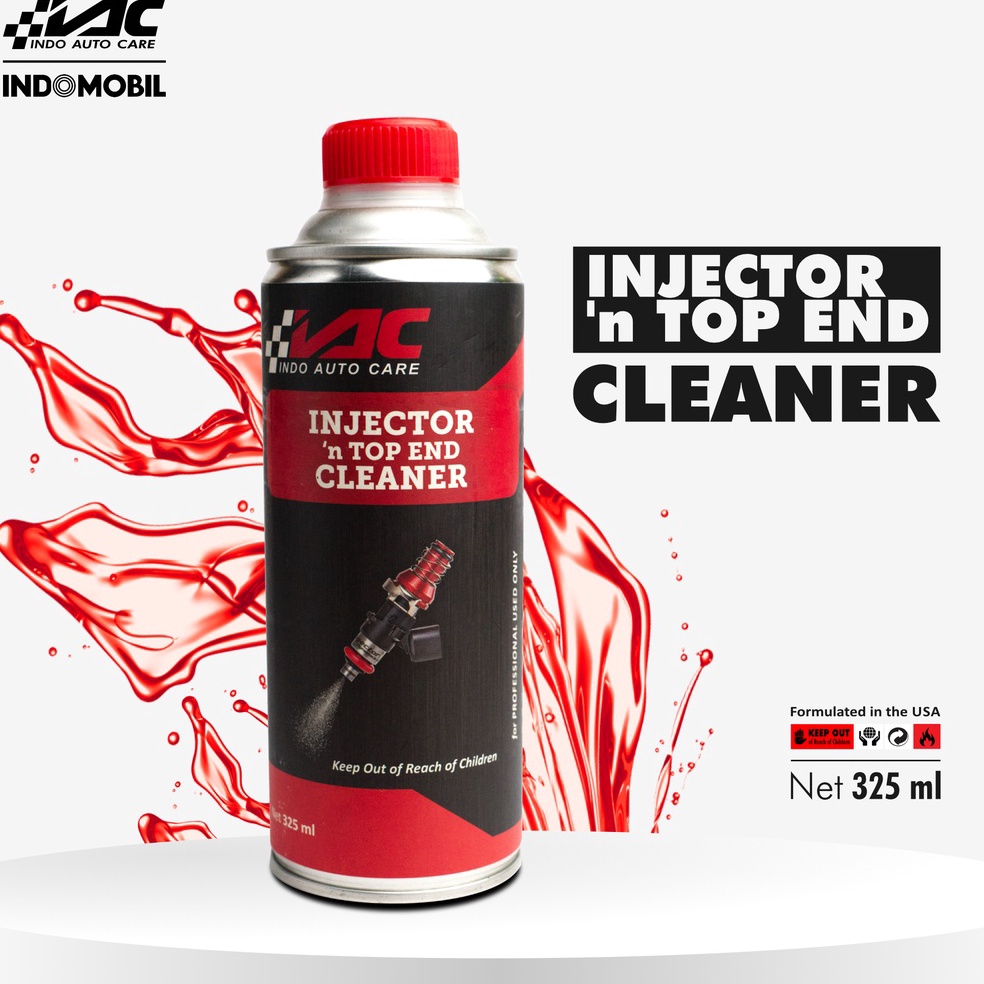 LANGSUNG ORDER. Indo Auto Care Injector And Top Cleaner  - Pembersih Mesin Mobil 325ML