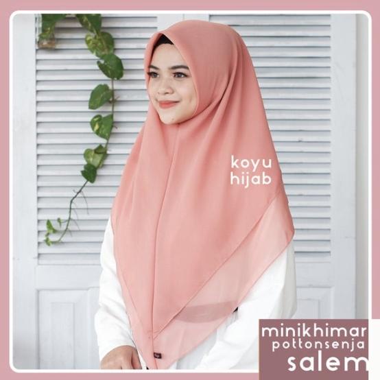 Update Koyu Hijab Mini Khimar Potton Senja ,.