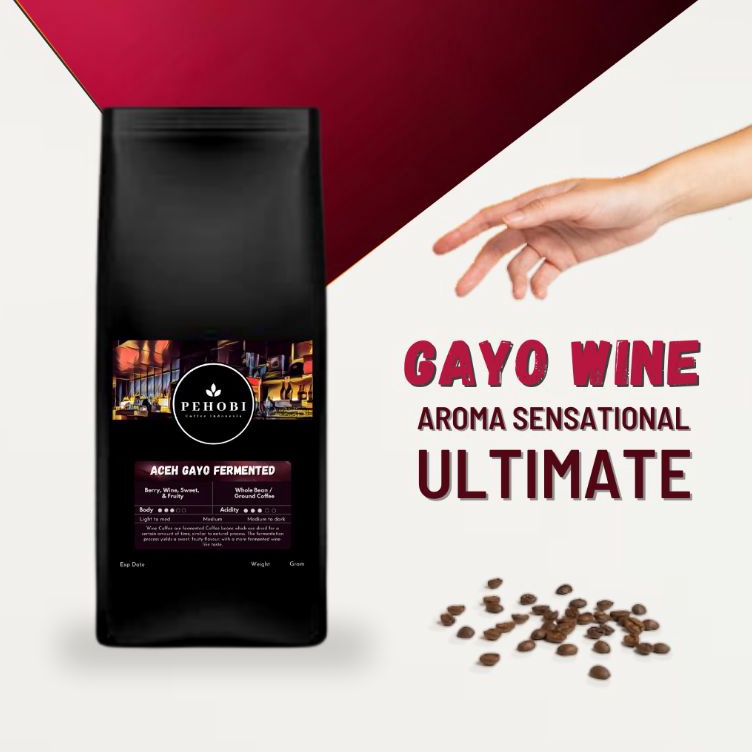 

Ready PEHOBI Kopi Arabika Aceh Gayo Fermented / Wine 250 Gram Terupdate
