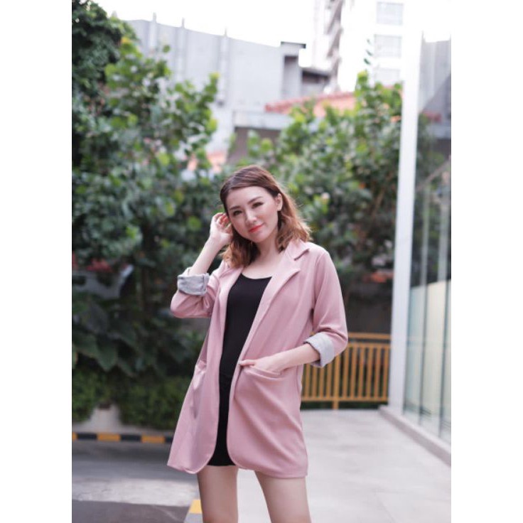 Model Terkini BLAZER WANITA KOREA BLAZER KOREA SET PANJANG FORMAL MURAH BLEZER WANITA KOREA BLEZER K